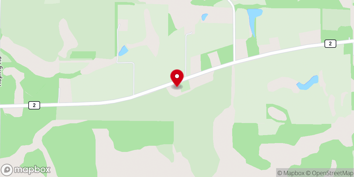 Map showing location of Cedar Grove United Methodist Church
