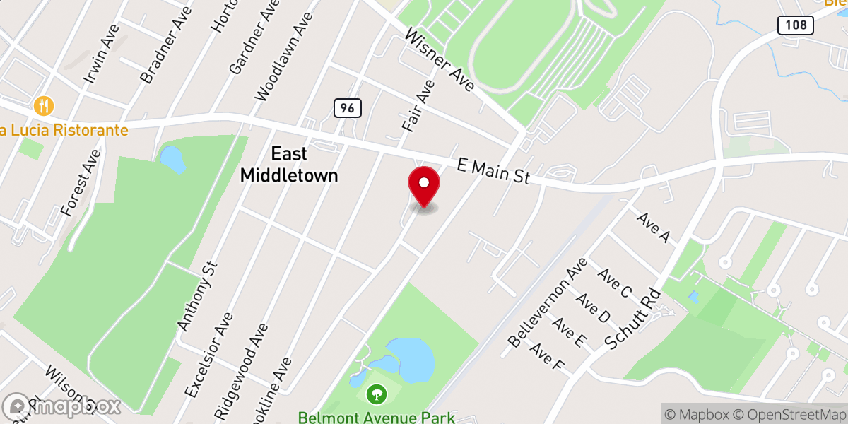 Map showing location of Voice of the Gospel Mission