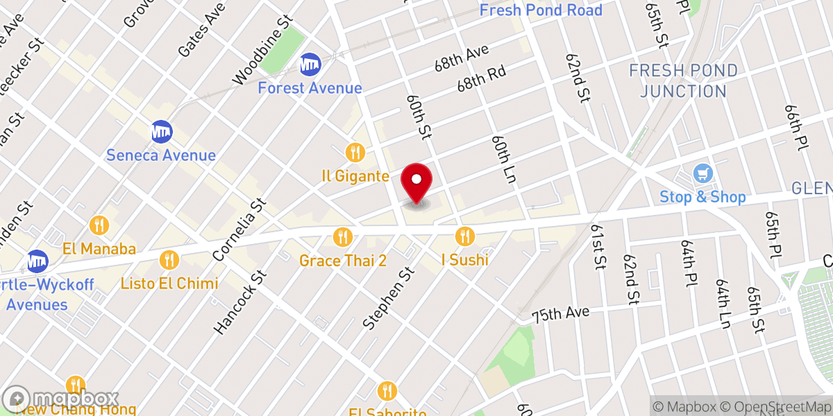 Map showing location of Stone Circle Theatre