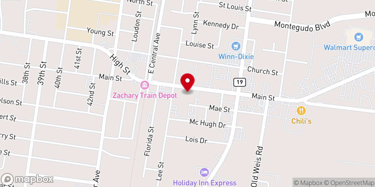 Map showing location of Z Market