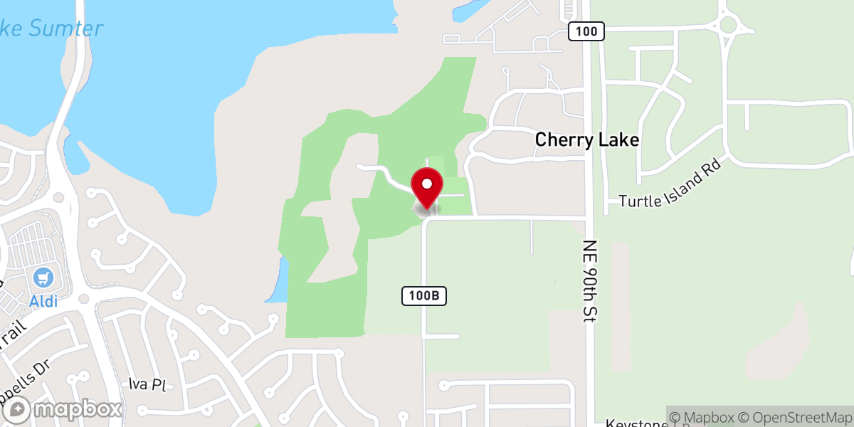 Map showing location of Spark Level Missionary Baptist