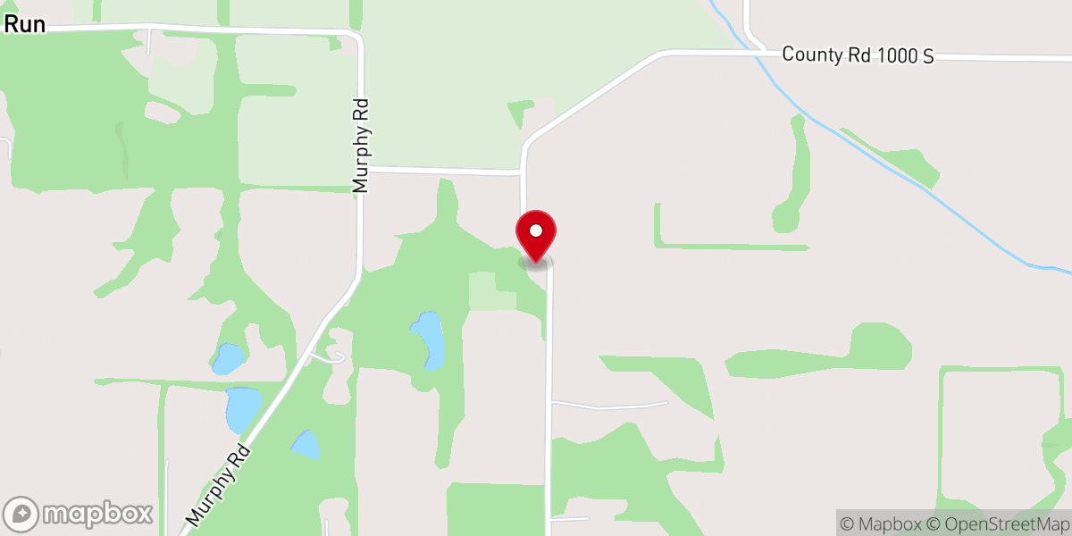 Map showing location of Black River Church