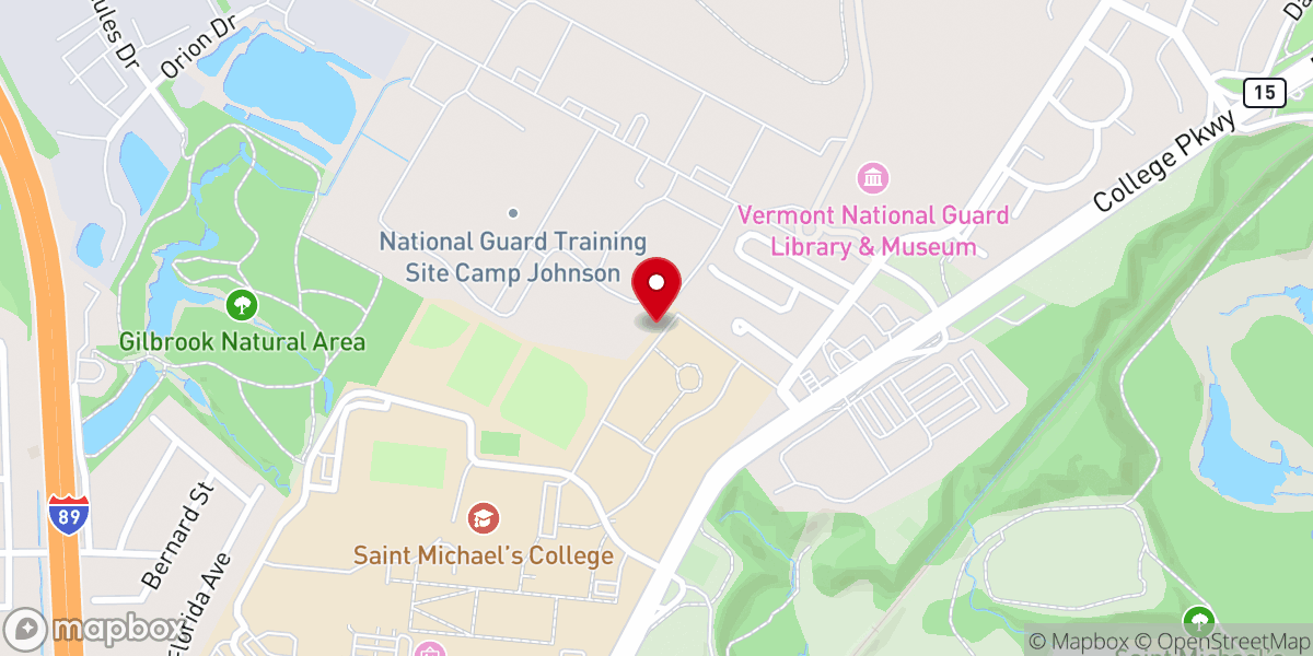 Map showing location of Community Lutheran Church
