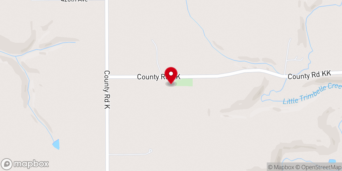 Map showing location of Bethel Covenant Church
