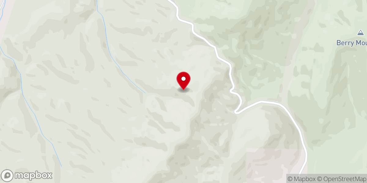 Map showing location of Extended Hand Church