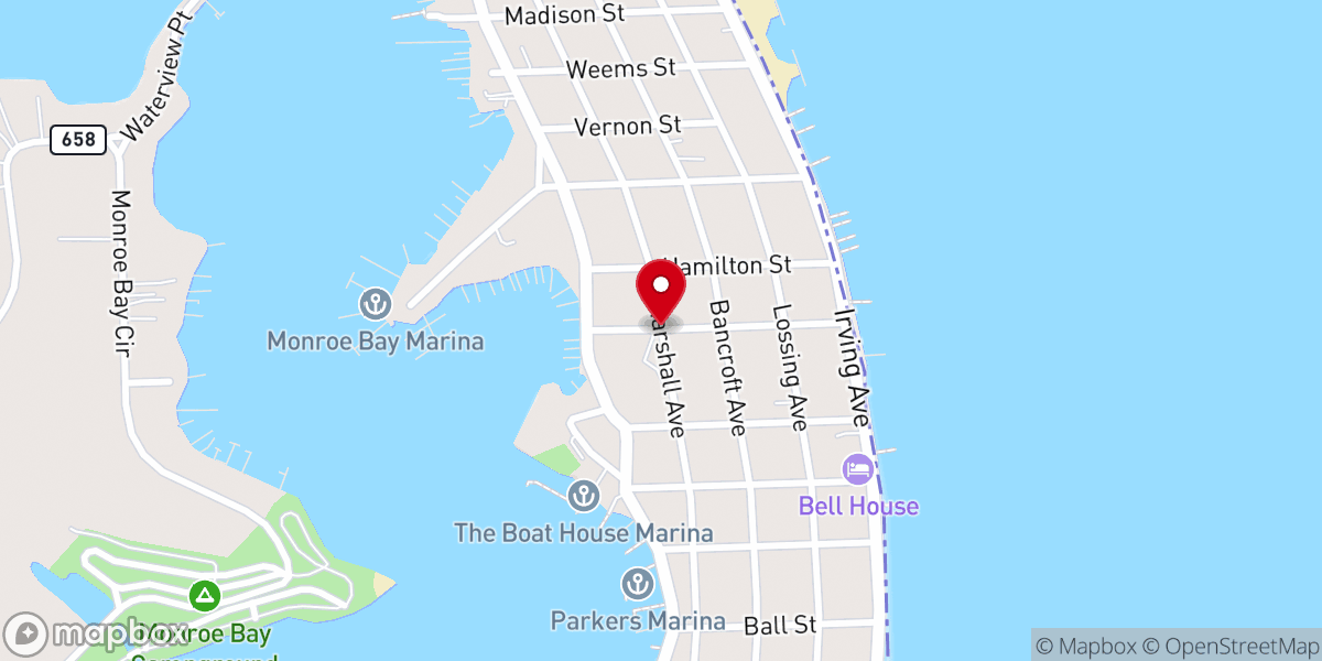 Map showing location of LivingStone Community Church