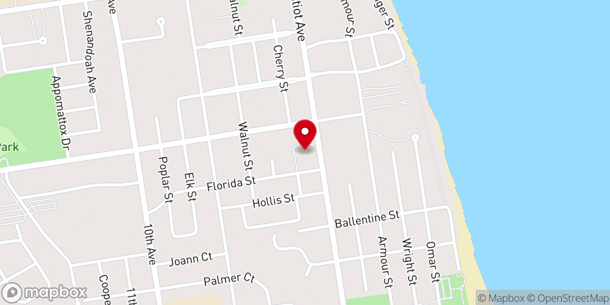Map showing location of Restoration Christian