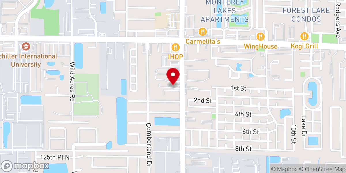 Map showing location of Grace Life Community Church