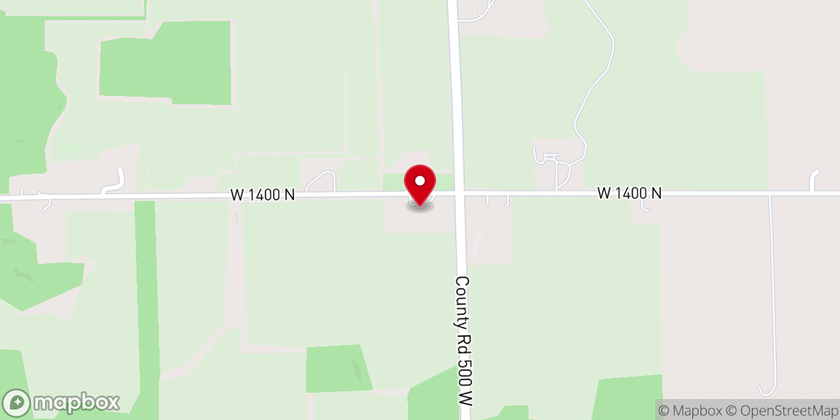 Map showing location of South Pleasant Church