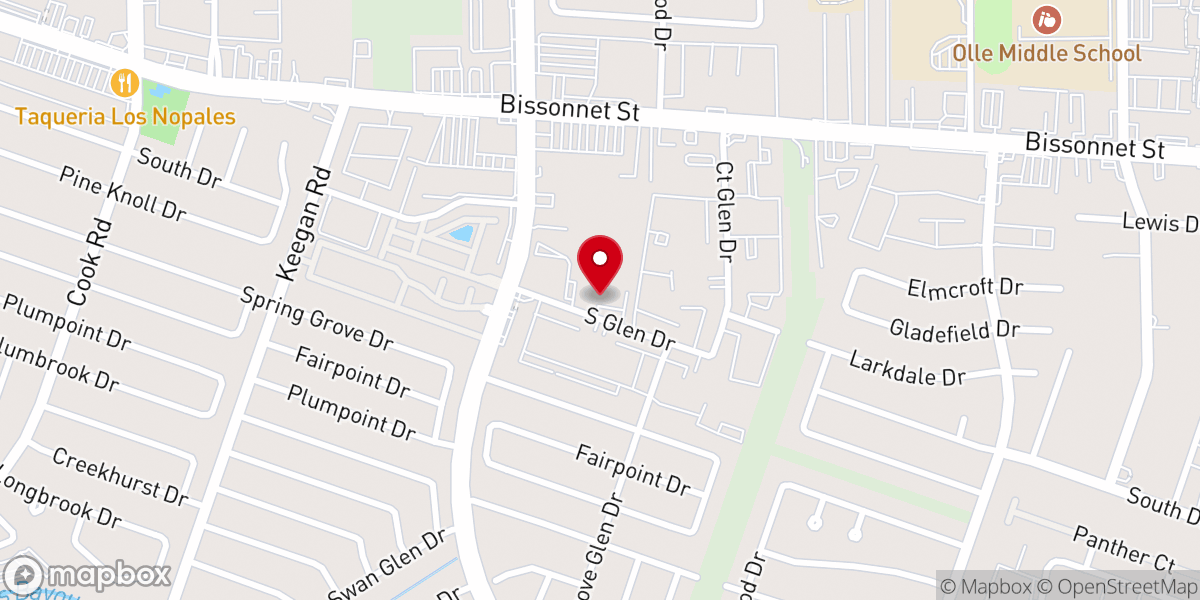 Map showing location of Omega Gospel Ministries