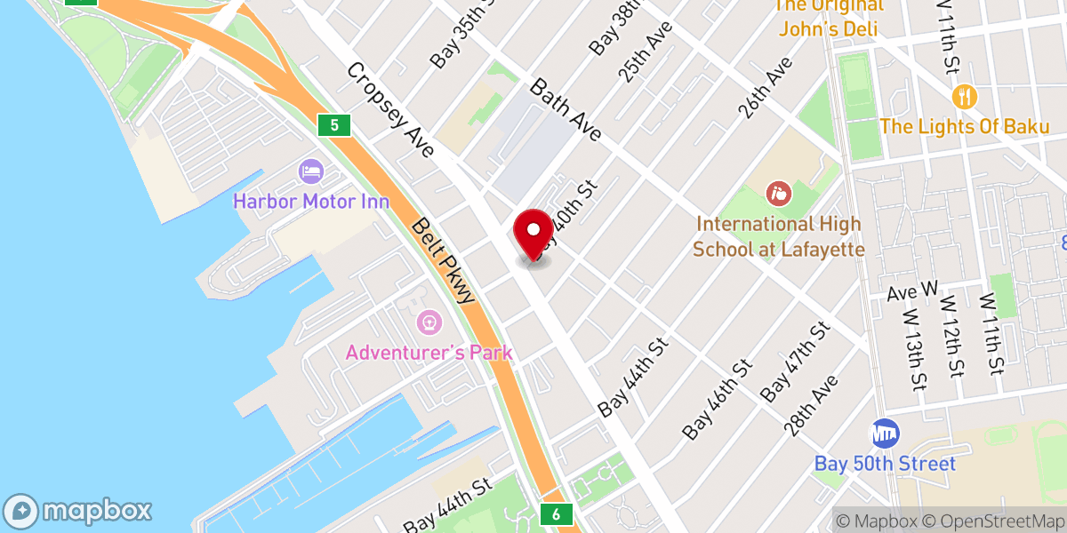 Map showing location of Russian Orthodox Church of the Holy Myrrh Bearing Women