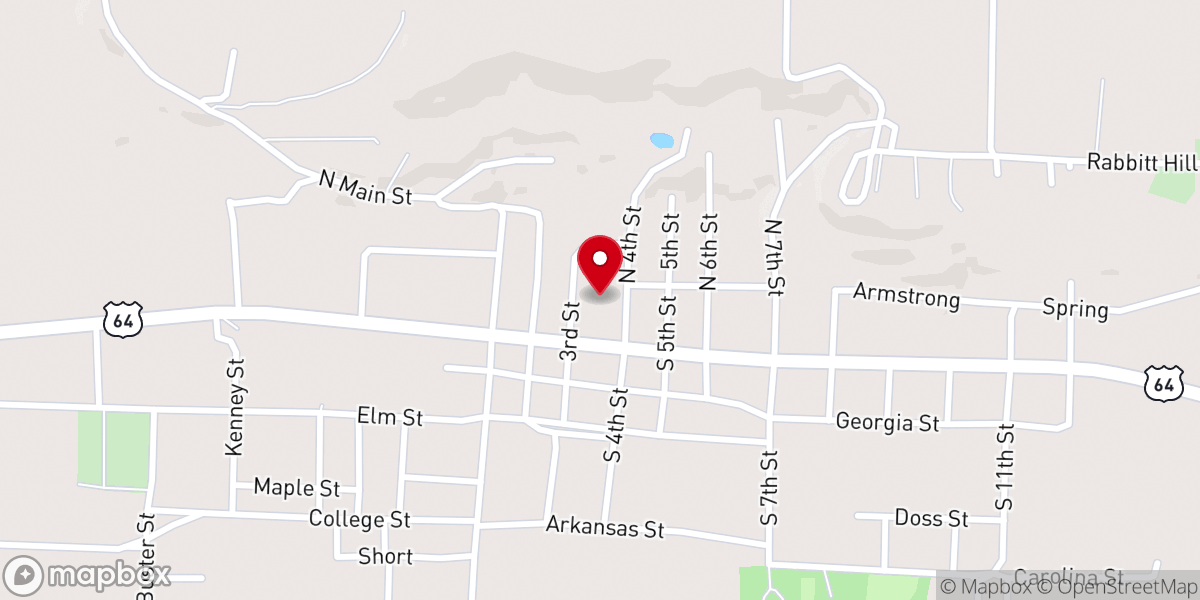 Map showing location of Methodist Church