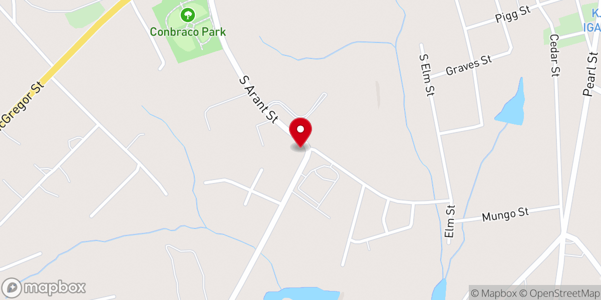 Map showing location of Southside Ministries