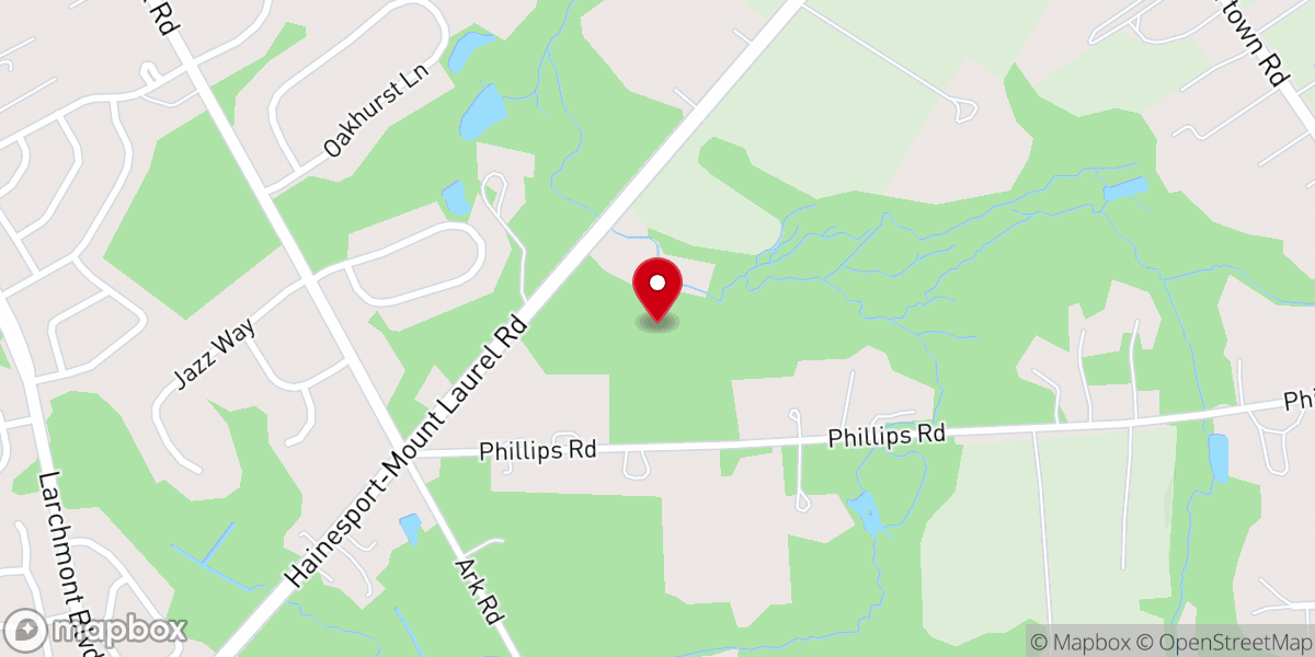 Map showing location of Cornerstone Church
