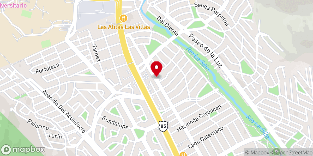 Map showing location of Parroquia Nuestra Señora De Guadalupe Salud De Los Enfermos