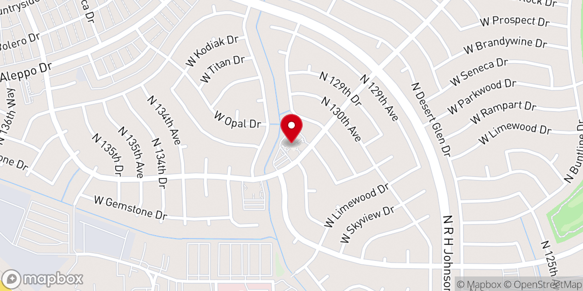 Map showing location of Advent Episcopal Church