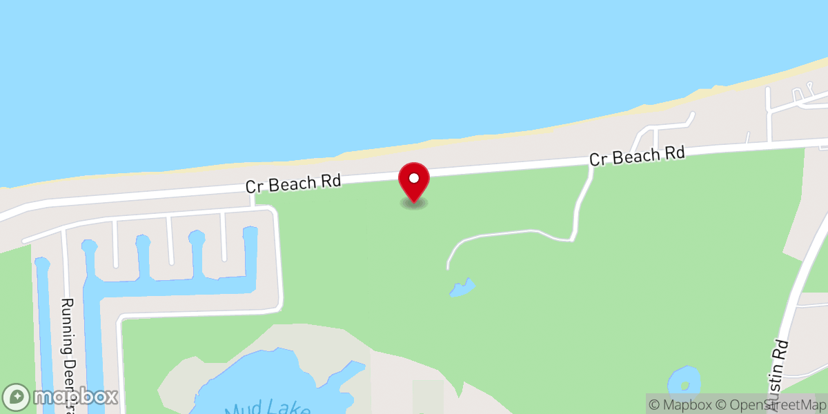 Map showing location of St John Episcopal Church