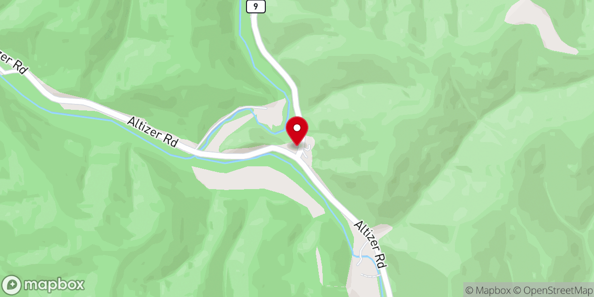 Map showing location of Walnut Grove Community Church