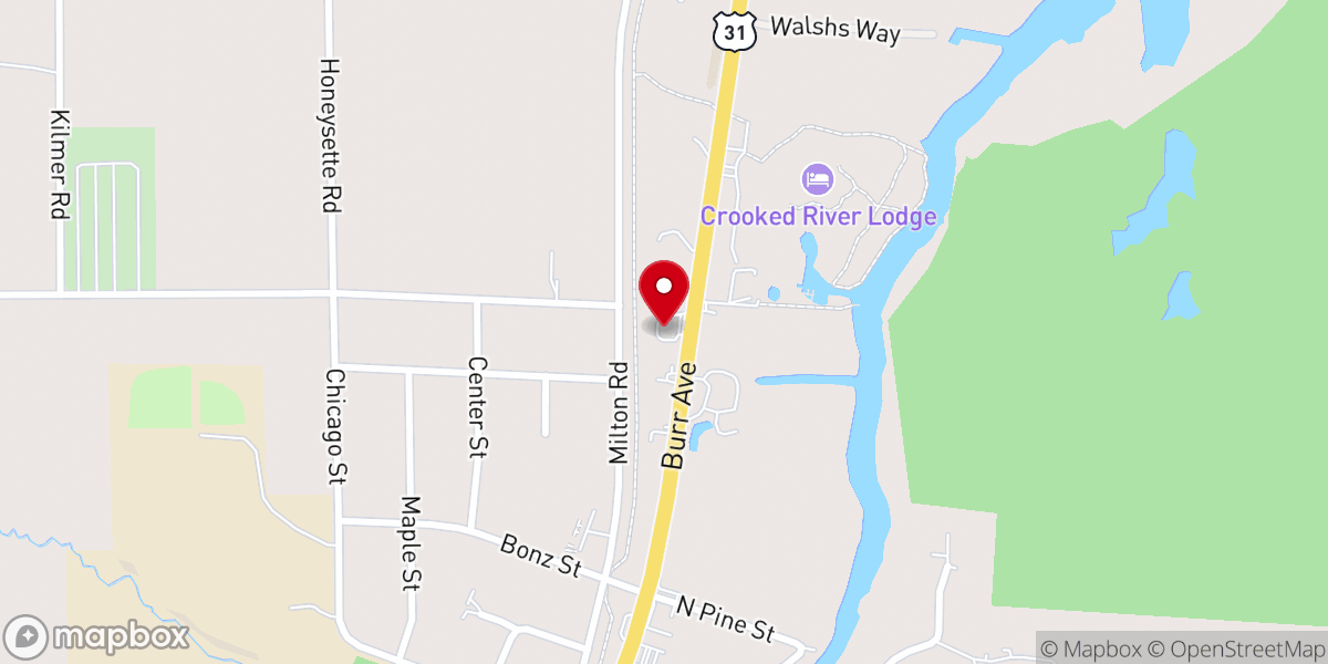Map showing location of New Life Pentecostal Church Of God