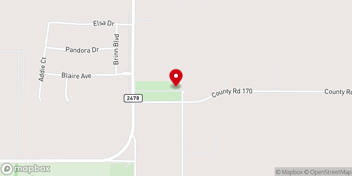 Map showing location of Cottage Hill United Methodist Church