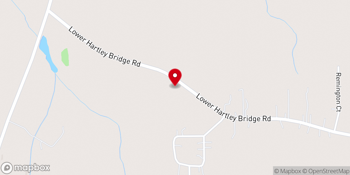 Map showing location of New Life Fellowship Church