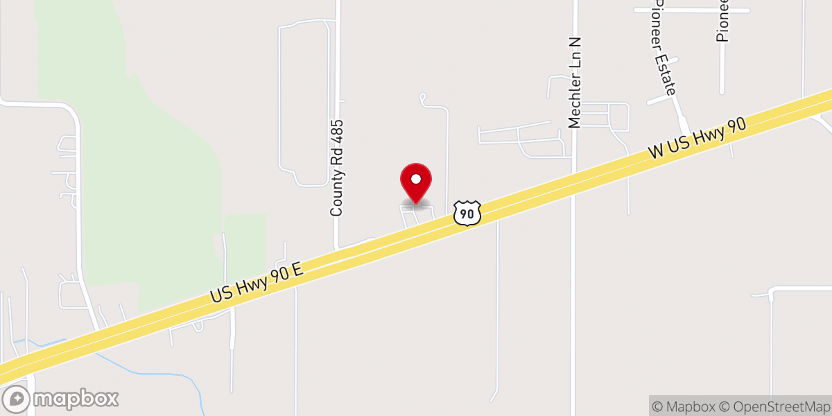 Map showing location of Discover Church - Castroville Campus