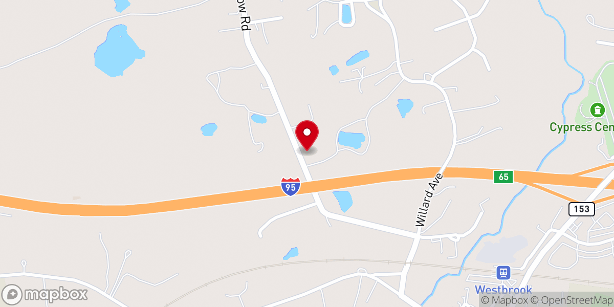 Map showing location of New Covenant Community Church of W Westbrook Ct Inc