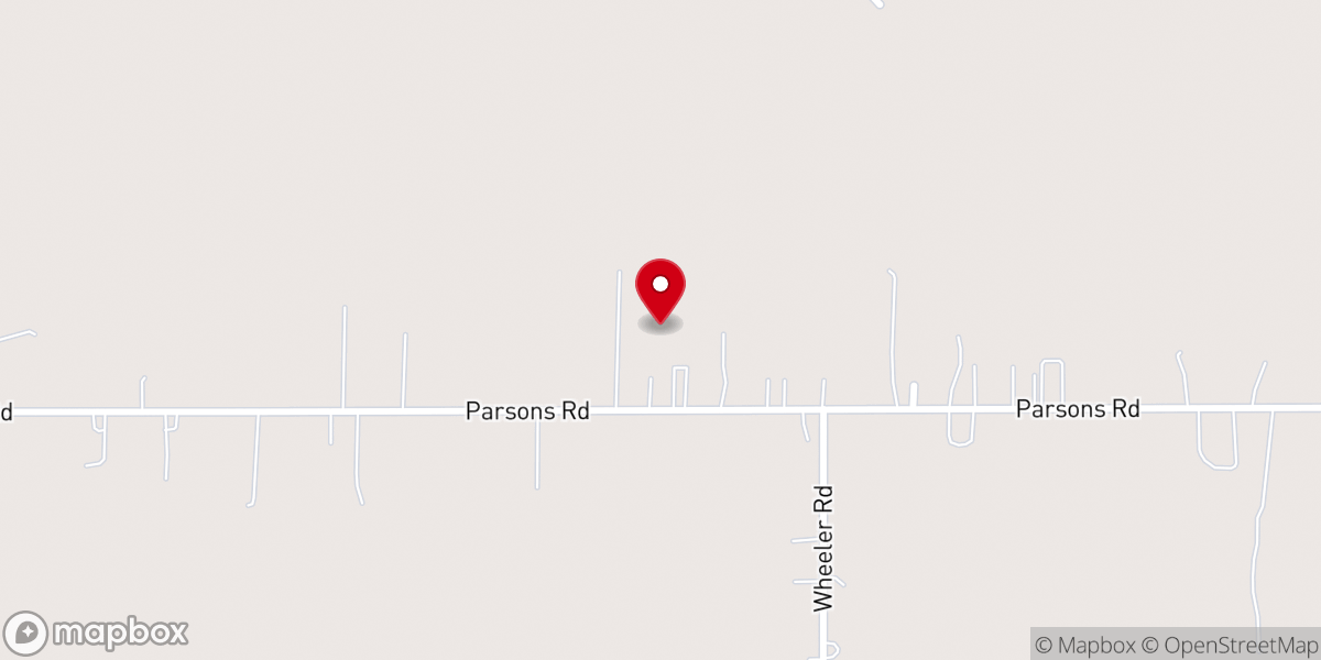 Map showing location of New Hope Apostolic Church