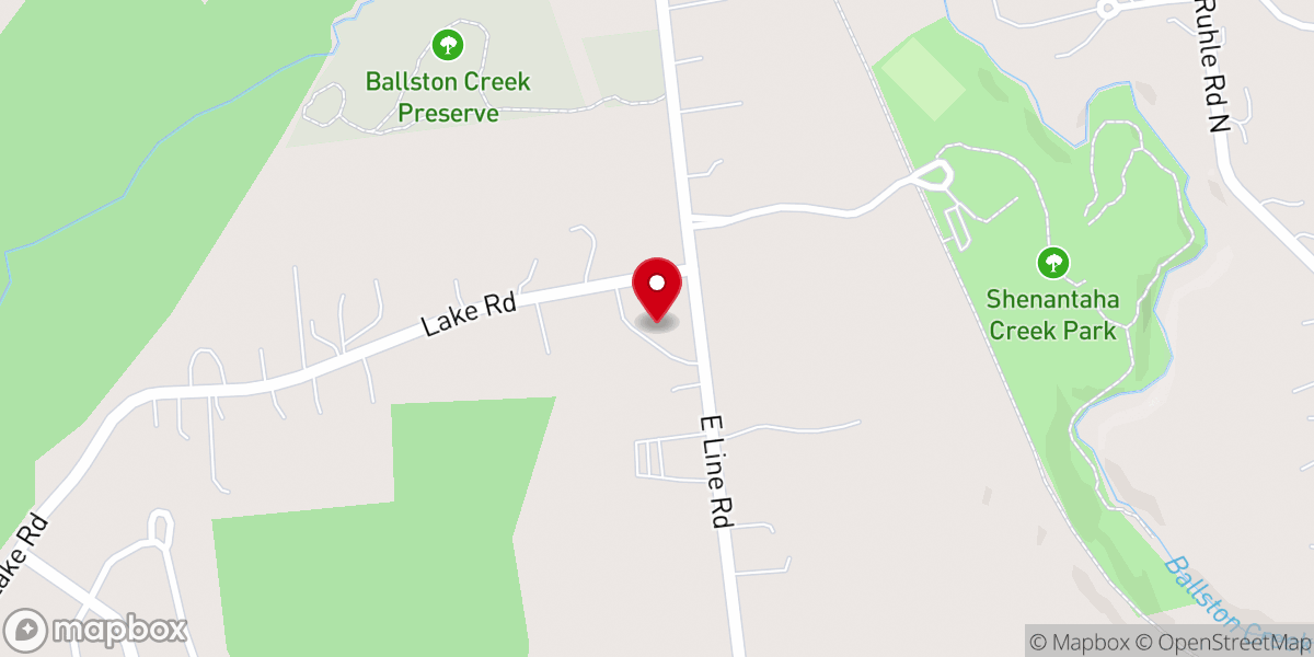 Map showing location of The Saratoga Chapel Christian church