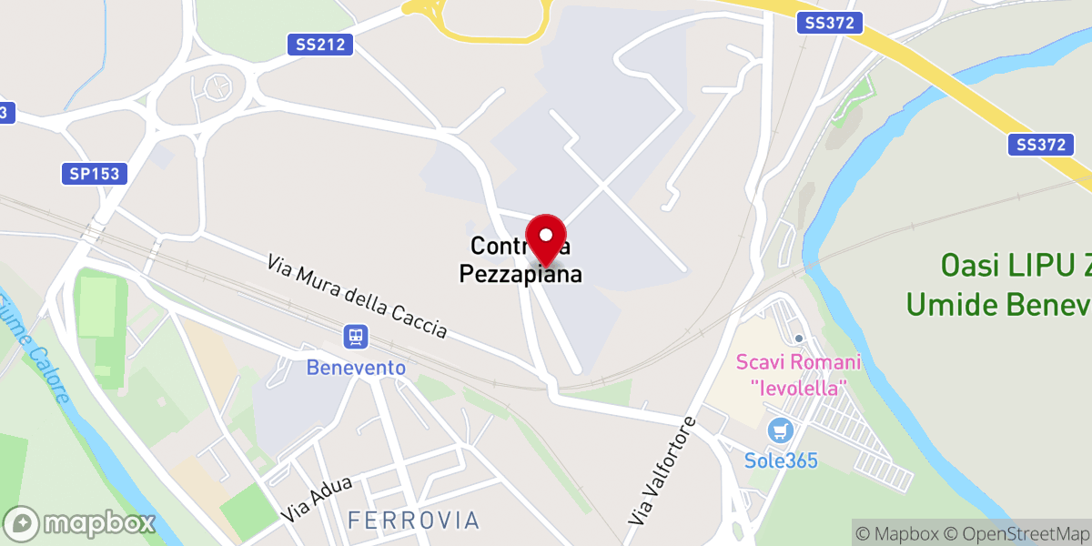 Map showing location of David