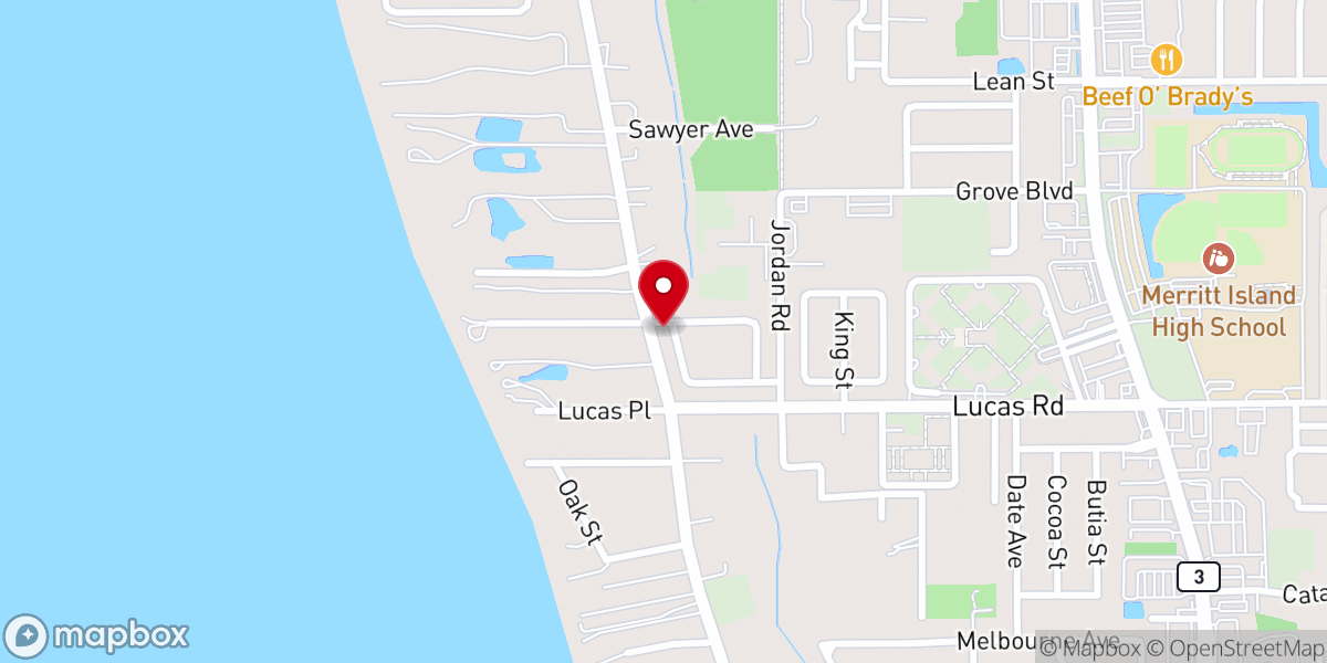 Map showing location of New Beginning Ministry