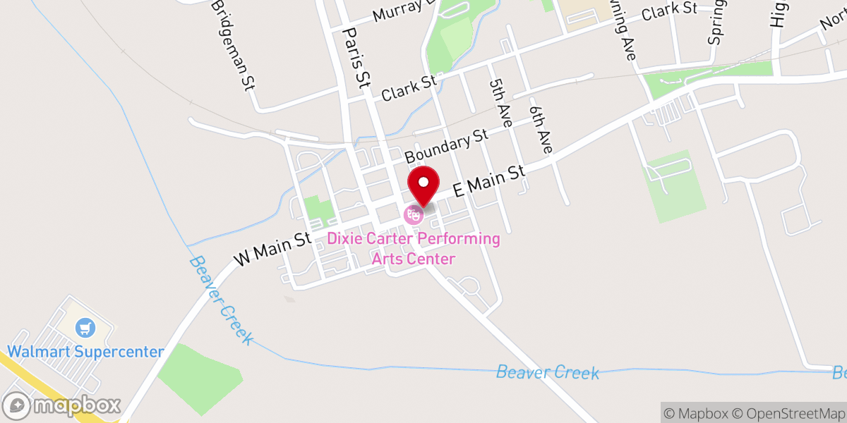 Map showing location of The 1822 Coffee Co.