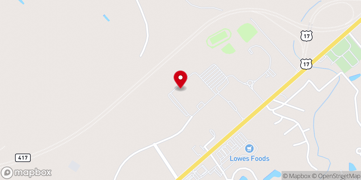 Map showing location of Renovation Church