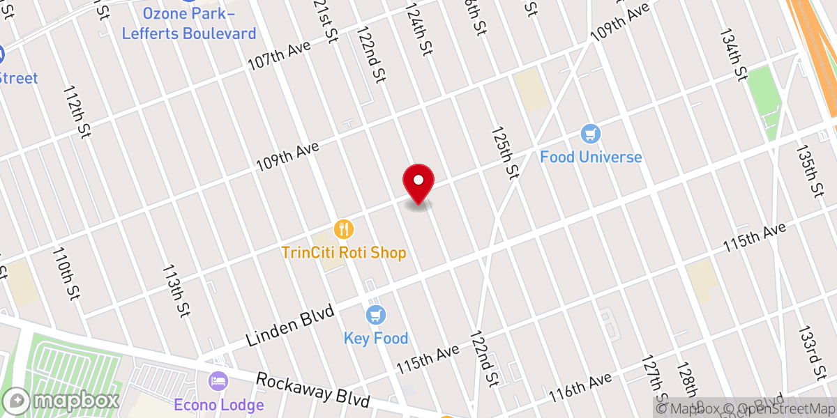 Map showing location of Centro Cristiano de Bendición