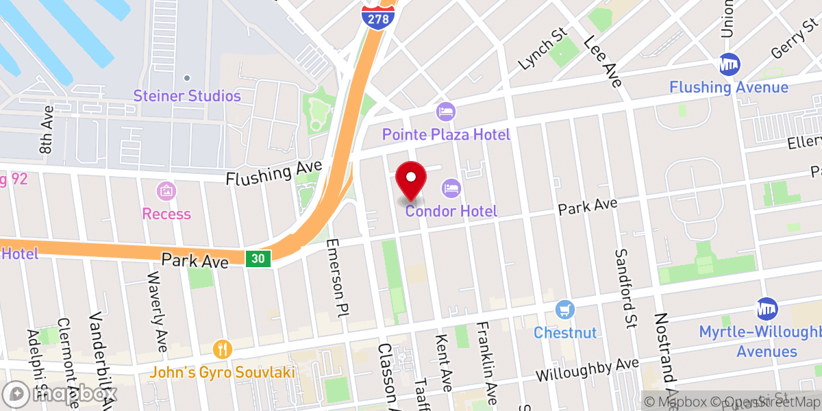 Map showing location of Saint Lucy's Cathedral Old Roman Catholic Church