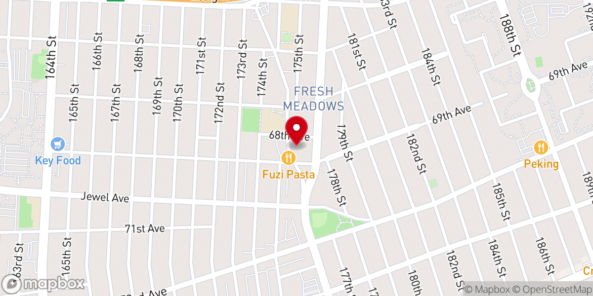 Map showing location of Streams of Joy Church