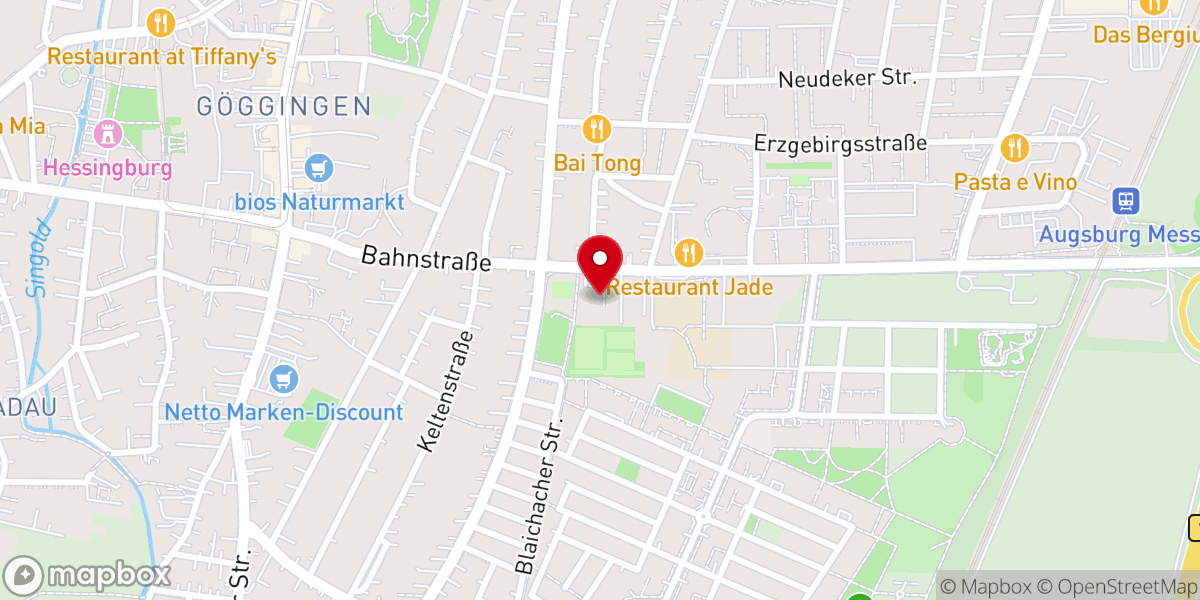 Map showing location of Kirche und Pfarrheim Kuratie St. Johannes Baptist