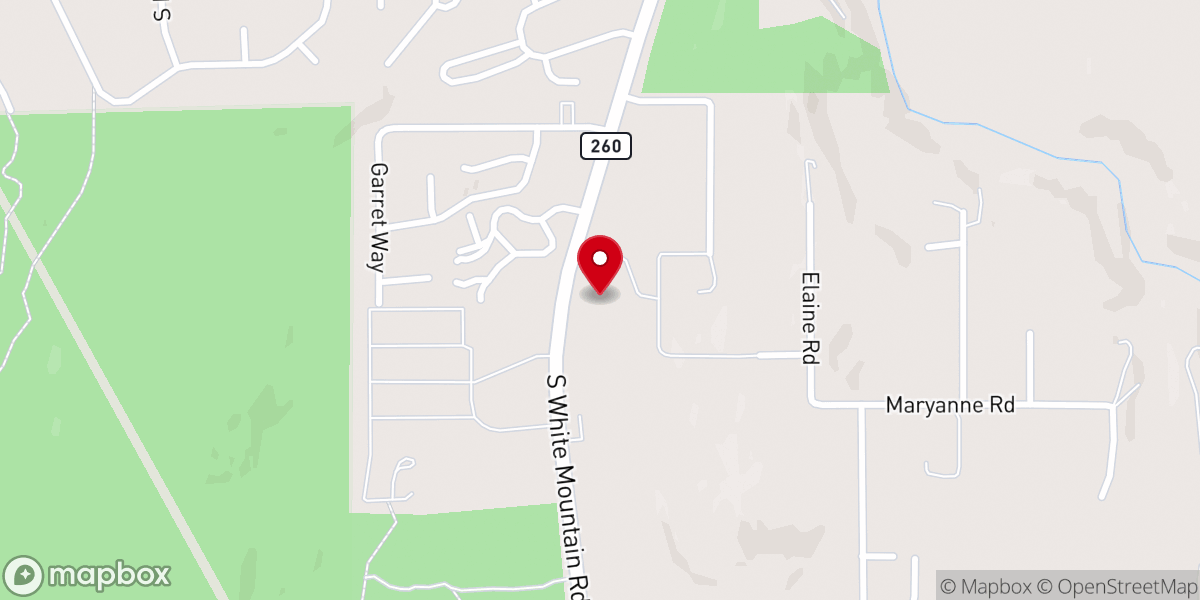 Map showing location of Cornerstone Community Church