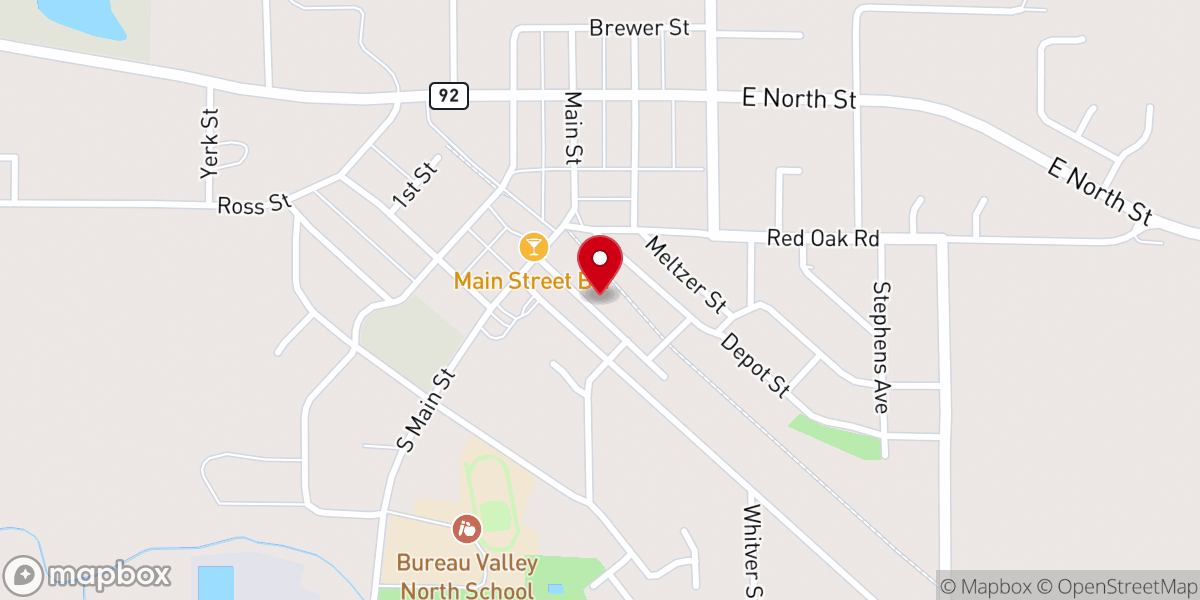 Map showing location of Walnut Community Bible Church