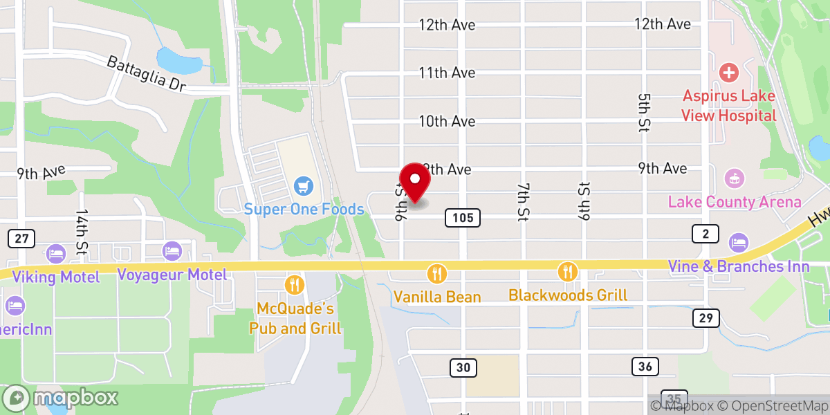 Map showing location of Shine the Light Ministries