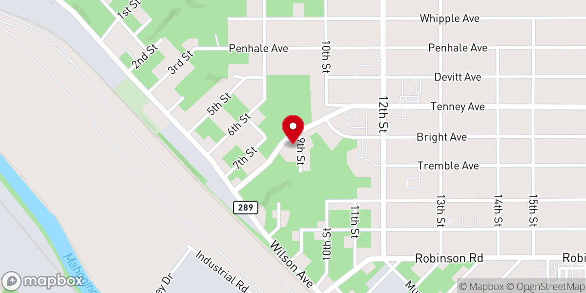 Map showing location of True Vine Outreach Ministry