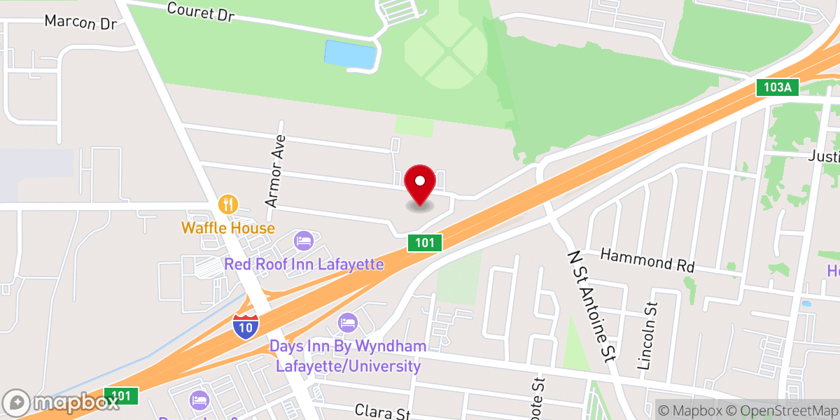 Map showing location of The Family Church
