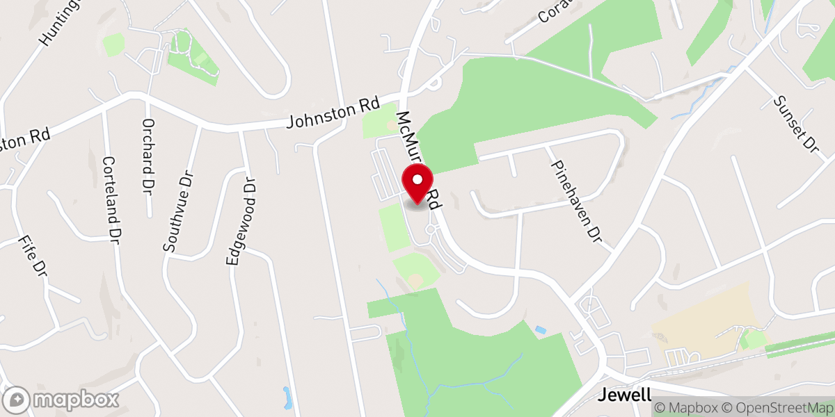 Map showing location of St. Louise de Marillac Church - St. Catherine Laboure Parish