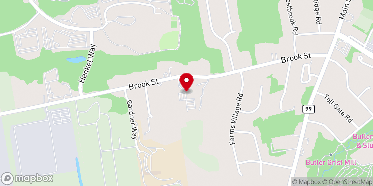 Map showing location of Saint Elizabeth Seton Church
