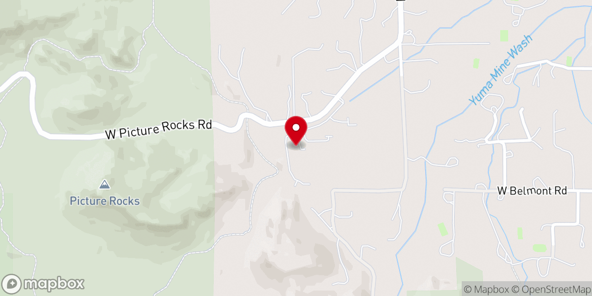 Map showing location of Redemptorist Renewal Center