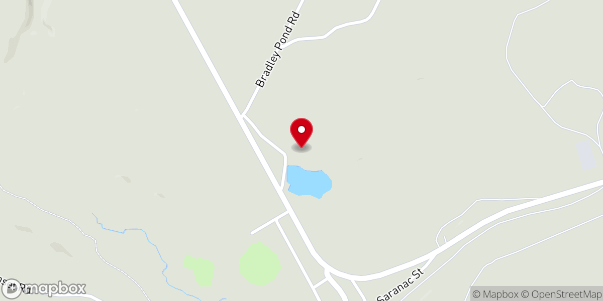 Map showing location of St Bernard's Church