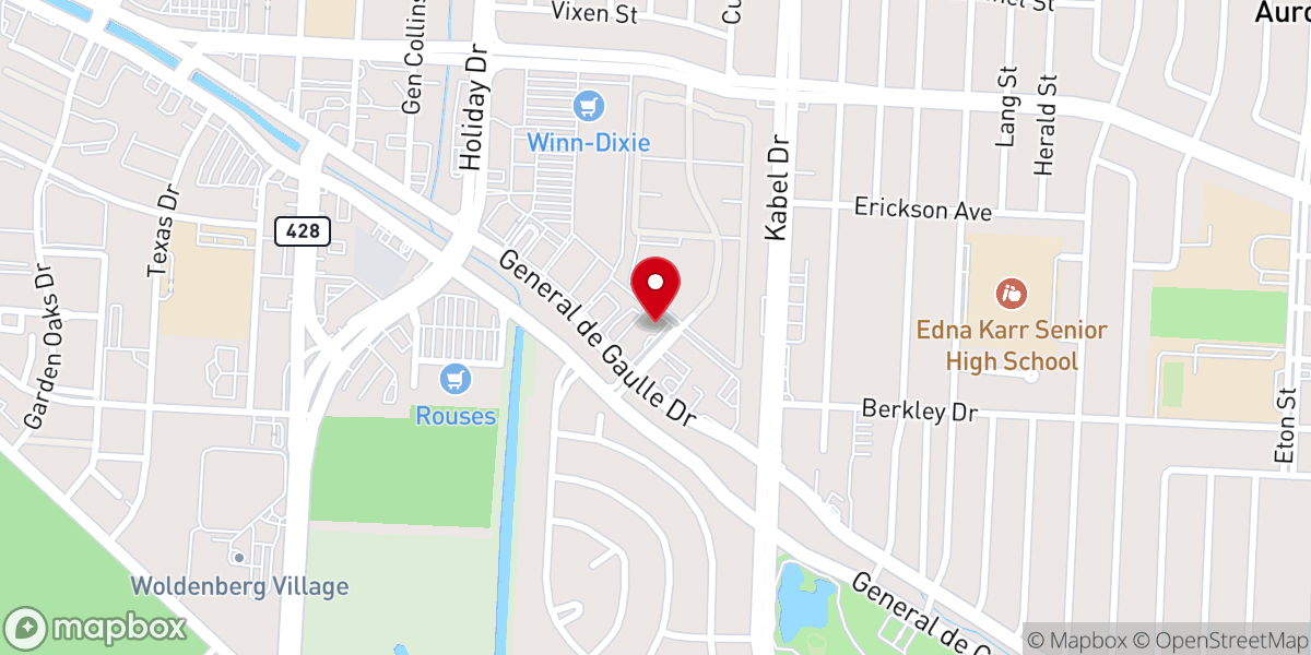 Map showing location of Life Church - Westbank Campus