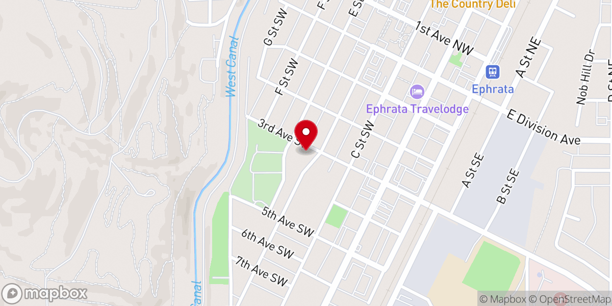 Map showing location of St. Rose of Lima Catholic Church