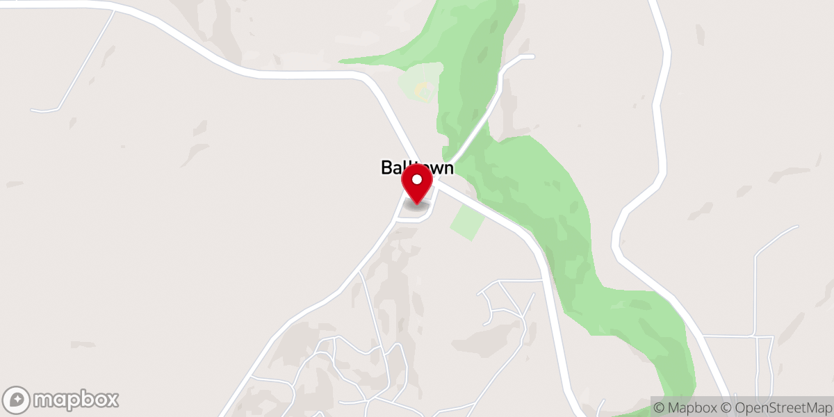 Map showing location of Saint Francis Catholic Church