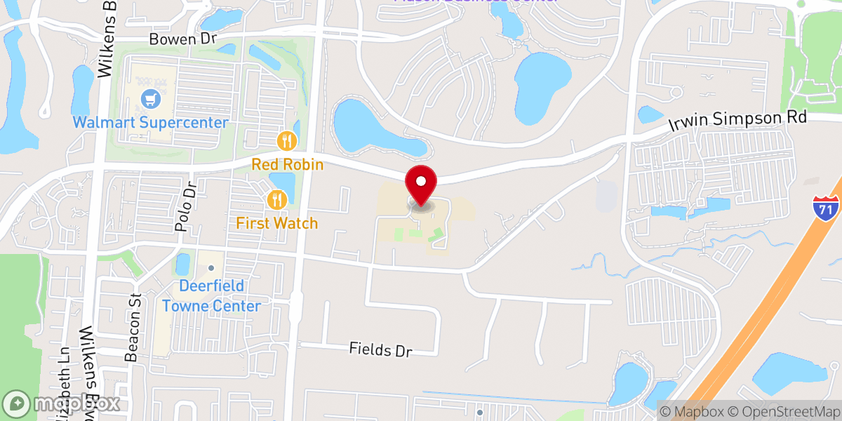 Map showing location of Redeemer: A Multi-Ethnic Church in Mason (PCA/Reformed)